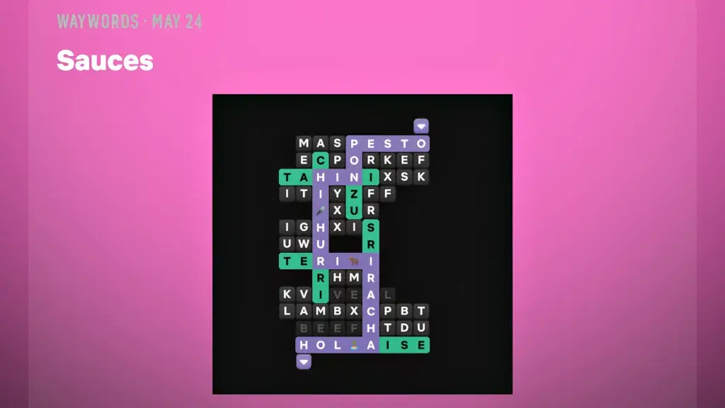 Netflix Puzzled Waywords Solution for May 24, 2026