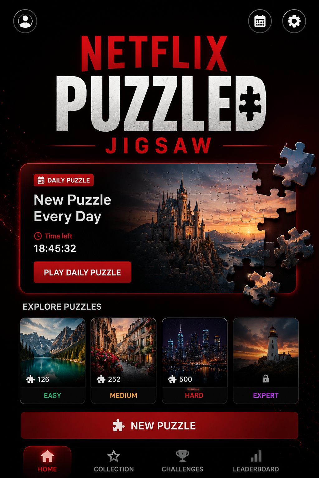 Netflix Puzzled Jigsaw Answers