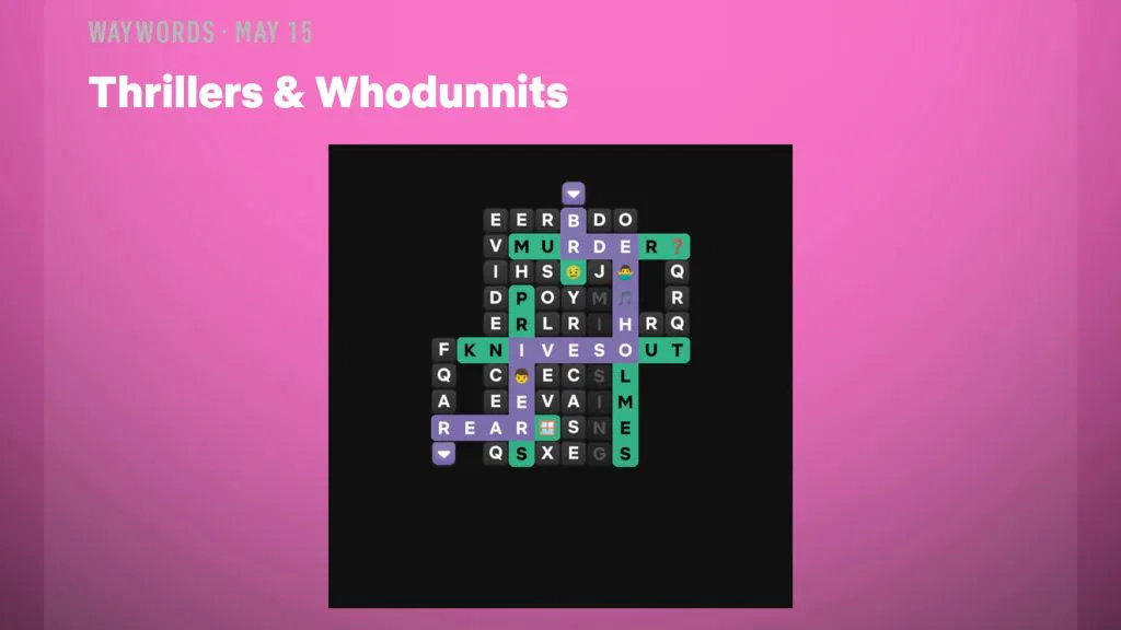 Netflix Puzzled Waywords Solution for May 15, 2026